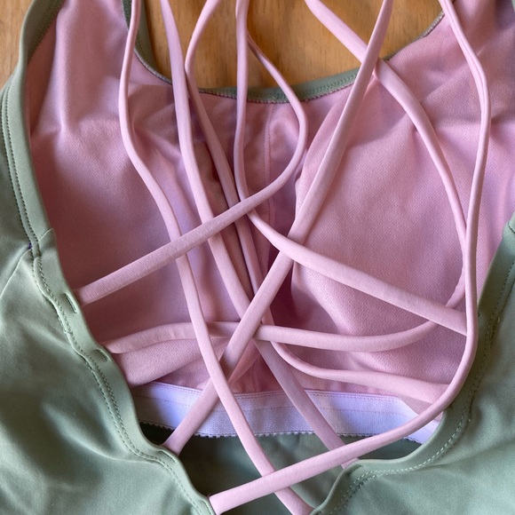 Adidas One Piece Swimsuit With Strappy Back (XL) - Picture 4 of 7